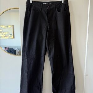 Old Navy Black Wow Wide Leg Jeans